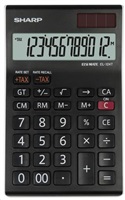 Sharp Kalkulačka EL124TWH, čierno-biela, stolová, dvanásťmiestna SH-EL124TWH