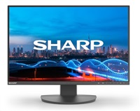SHARP MT 24" MultiSync EA241W-BK, IPS TFT, 1920x1200, 300nit, 1000:1, 5ms, DP, DVI-D, HDMI, USB, Repro, Černý 60006210