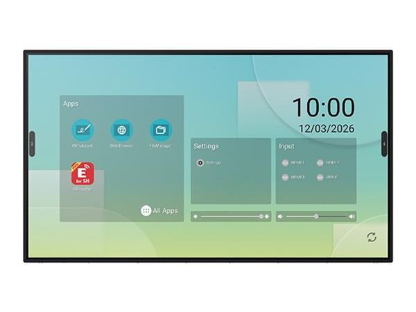 SHARP PN-LB753 75" LB-Series Interactive Display, UHD, 500 cd/m2, 40 touch points, OPS Slot, USB-C, HDMI-out PNLB753