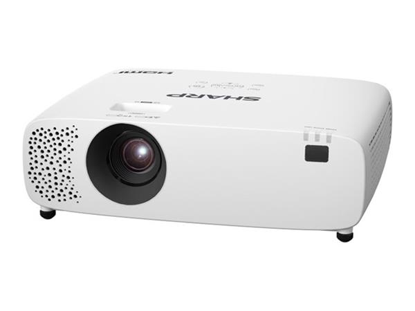 Sharp XP-E501U, 3LCD Laser, WUXGA 1920x1200, 5000 ANSI, 1,37 - 1,65 : 1, 5000000:1, 2 x HDMI, RJ45, repro XPE501U