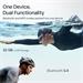 Shokz OpenSwim Pro, USB-C, sluchátka před uši 32GB, duální mód Bluetooth+MP3, šedá 0810173486118