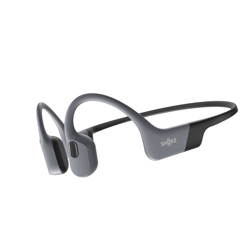 Shokz OpenSwim Pro, USB-C, sluchátka před uši 32GB, duální mód Bluetooth+MP3, šedá 0810173486118