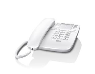 SIEMENS Gigaset DA510 - standardní telefon bez displeje, barva bílá Gigaset DA510-B