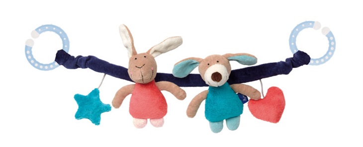 Sigikid Hrazdička Do Kočárku Farma Blue 4001190418725