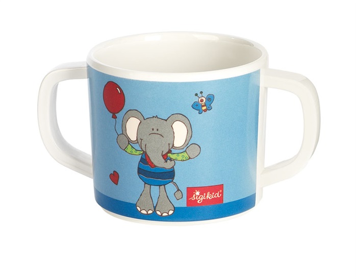 Sigikid Melamin Baby Hrníček Lolo Lombar 4001190244317