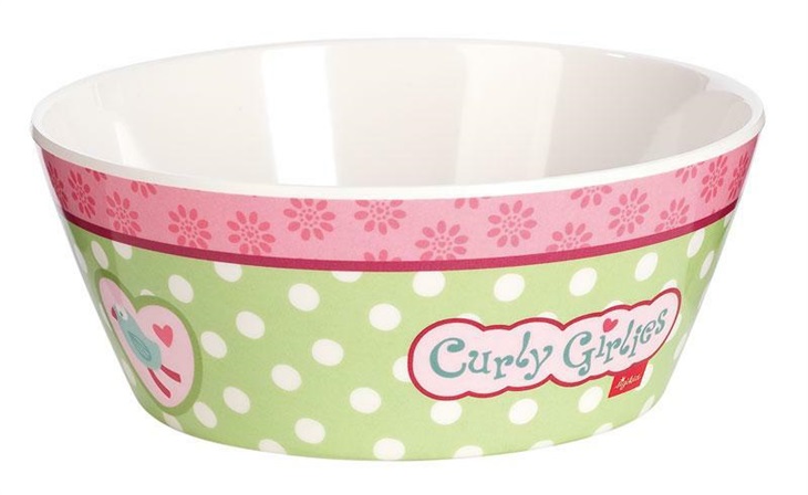 Sigikid Melamin Brands Miska Curly Girli 4001190242702