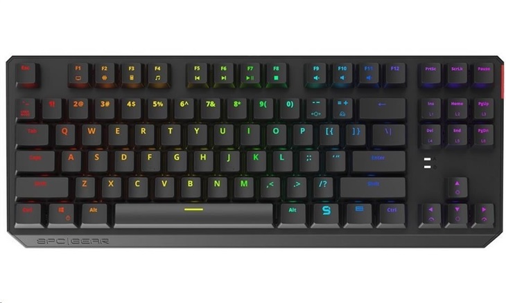 SILENTIUM PC SPG069 Klávesnice, herní, d 5903018661926