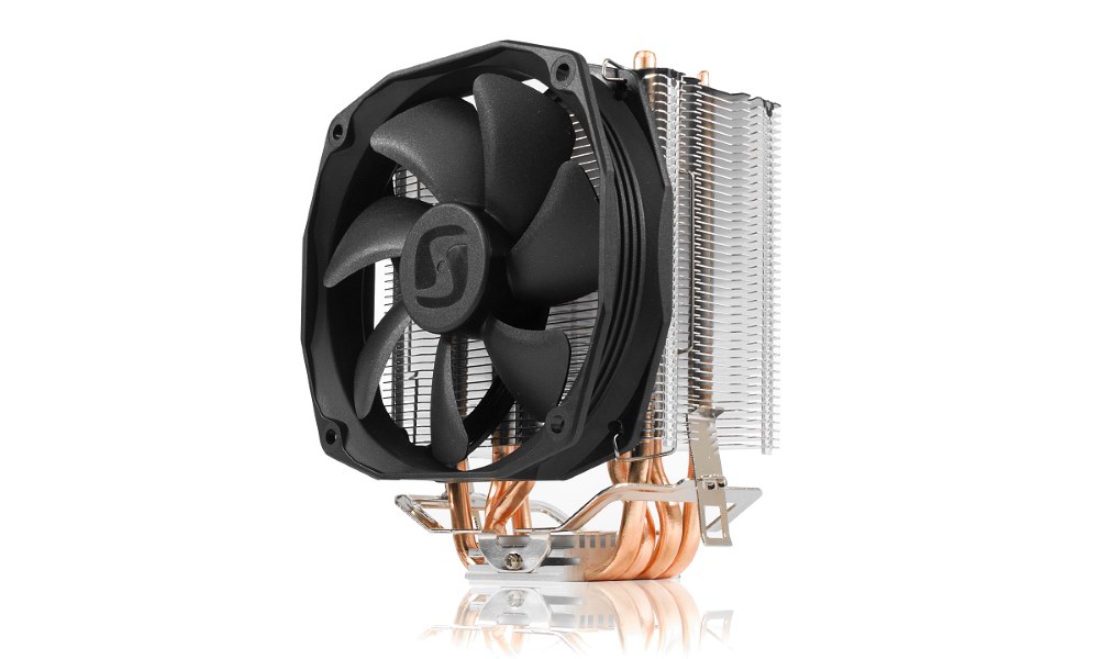SilentiumPC chladič CPU Spartan 3 PRO HE1024/ ultratichý/ 100mm fan/ 4 heatpipes/ PWM/ pro Intel i AMD SPC146