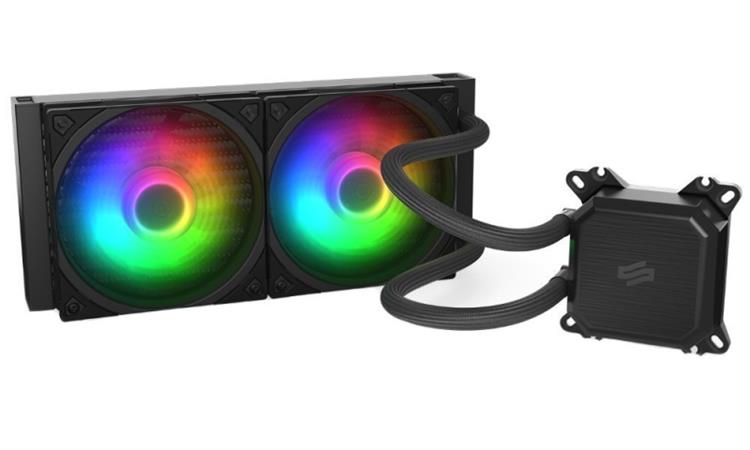 SilentiumPC vodní chladič CPU Navis F240 ARGB / 2x 120 mm Fluctus ARGB / PWM / i LGA1700 SPC327