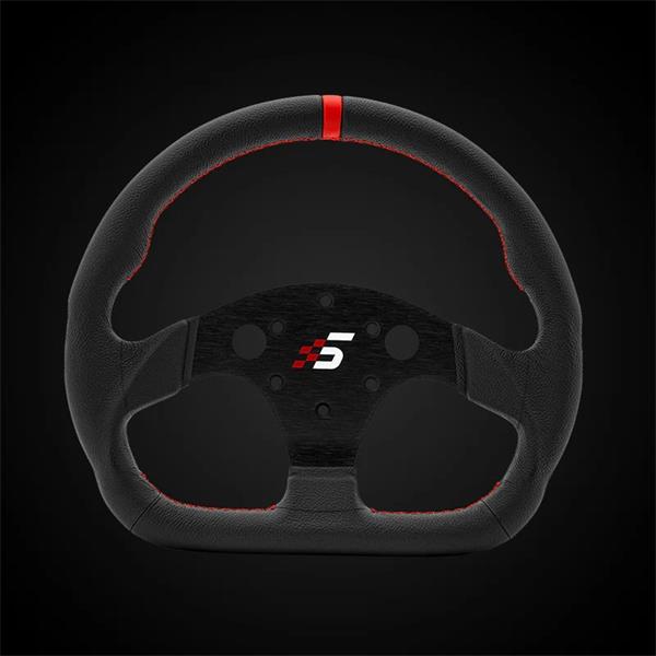 SIMAGIC D-Shaped Wheel Rim 325 mm, GT Pro Hub(K) compatible, leather P-325D(K)(LEATHER)