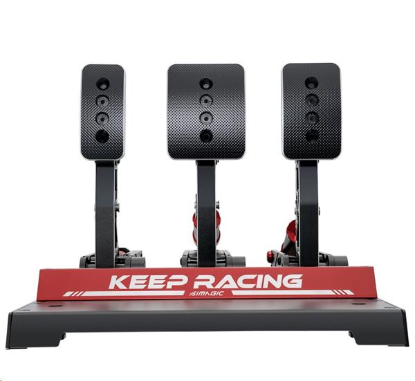 SIMAGIC Modular Pedal Set with 100 kg Load Cell and Hall Sensor P1000