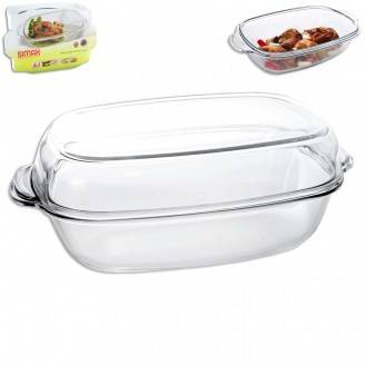 Simax Pekáč skl. hranatý 8 l 8593419414466