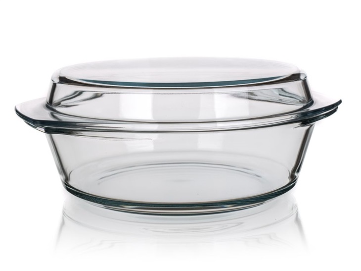 Simax Pekáč skl. kulatý 2,1 l 8593419414589