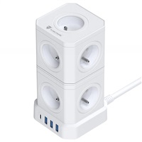 Síťový adaptér Viking ACT94, rozložitelný rozbočovač, až 14 výstupů VACT94