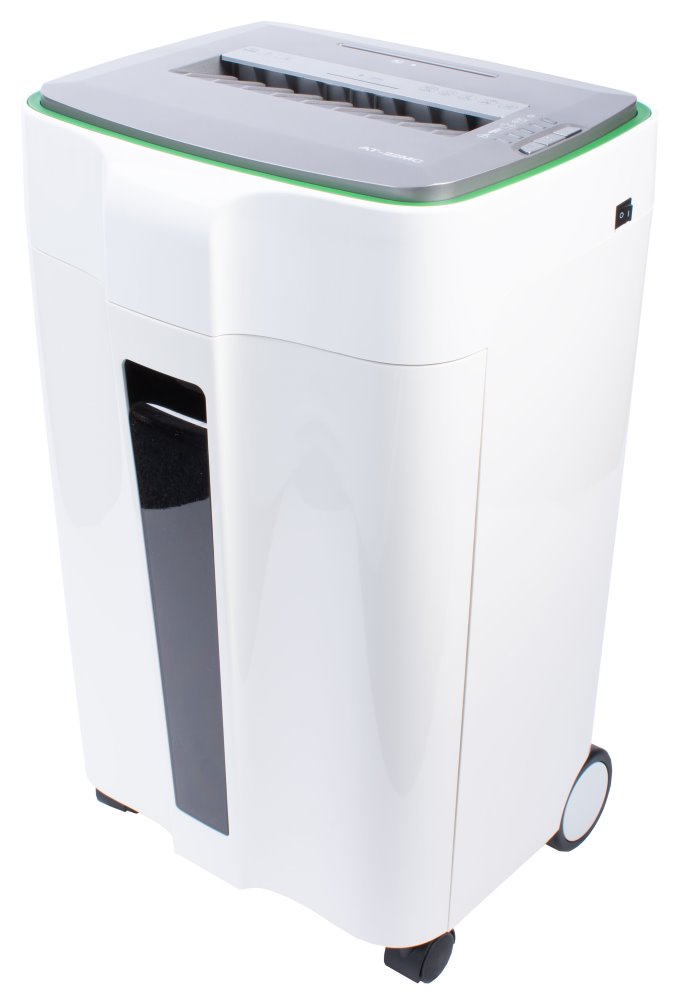 Skartovač AveTECH AT-22MC DIN 4, 2x10mm, 8 listů, 30l, CD+DVD, Credit Card, Sponky, NBÚ