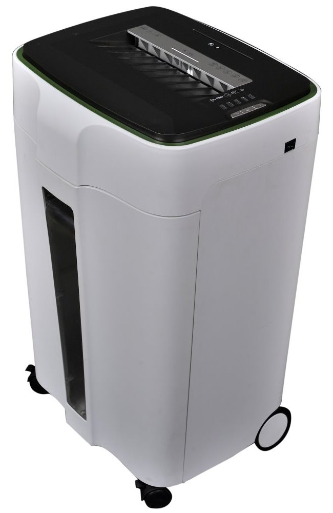 Skartovač AveTECH AT-66MC DIN 4, 2x10mm, 13 listů, 38l, CD+DVD, Credit Card, Sponky