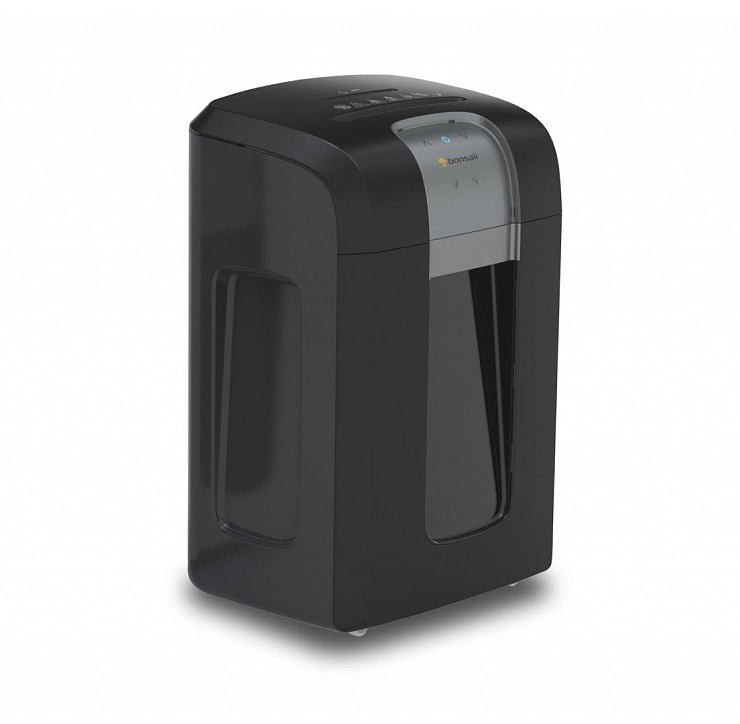 Skartovač Bonsaii 3S30 DIN 3, Cross cut 4x35 mm, 18 listů, 30l, CD+DVD, Credit Card, Sponky 50030