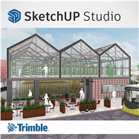 SketchUp Studio, 1 uživatel, pronájem na 1 rok SKP-STDO-YR-CNL-02