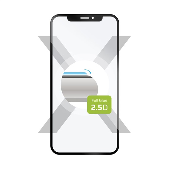 Sklo FIXED Realme 7i, plné lepení FIXGFA-665-BK