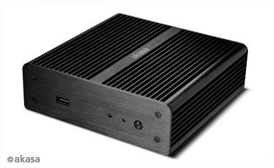 skříň AKASA Newton (pasiv) AK-ITX07-BK