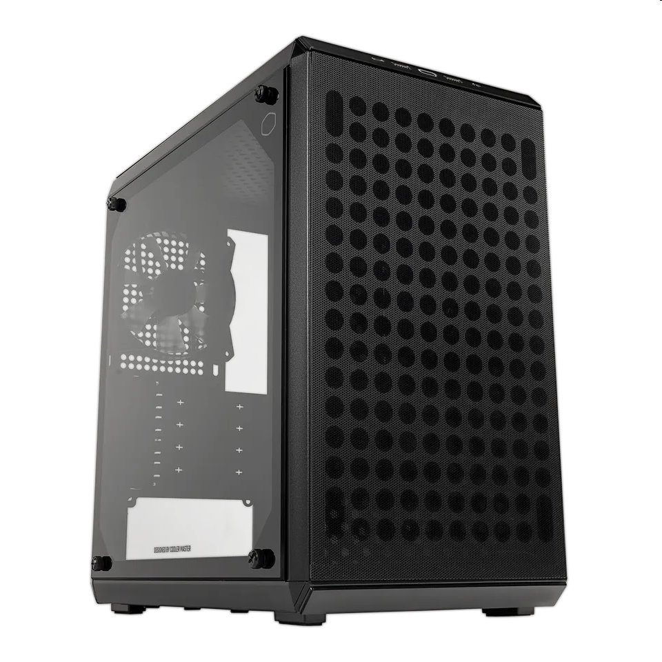 Skriňa Cooler Master MasterBox Q300L, micro-ATX, mini-ITX, Mini Tower, USB 3.0, čierna, bez napájania Q300LV2-KGNN-S00