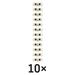 Skrutková svorkovnica 12× 6–10 mm2, 450 V, biela, 10 ks 8592920154892