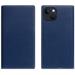 SLG Design puzdro D8 Magsafe Full Grain Leather pre iPhone 15 Plus - Navy Blue SD-D8G-DC-IP15S-NB