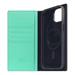 SLG Design puzdro D8 Neon Full Grain Leather Diary pre iPhone 15 Plus - Teal SD-D8N-DC-IP15S-TL