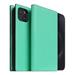 SLG Design puzdro D8 Neon Full Grain Leather Diary pre iPhone 15 Plus - Teal SD-D8N-DC-IP15S-TL