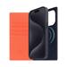 SLG Design puzdro D8 Neon Full Grain Leather Diary pre iPhone 15 Pro - Coral SD-D8N-DC-IP15P-CR