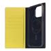 SLG Design puzdro D8 Neon Full Grain Leather Diary pre iPhone 15 Pro Max - Lemon SD-D8N-DC-IP15PM-LM