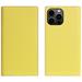 SLG Design puzdro D8 Neon Full Grain Leather Diary pre iPhone 15 Pro Max - Lemon SD-D8N-DC-IP15PM-LM