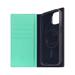 SLG Design puzdro D8 Neon Full Grain Leather Diary pre iPhone 15 - Teal SD-D8N-DC-IP15-TL