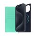 SLG Design puzdro D8 Neon Full Grain Leather Diary pre iPhone 15 - Teal SD-D8N-DC-IP15-TL