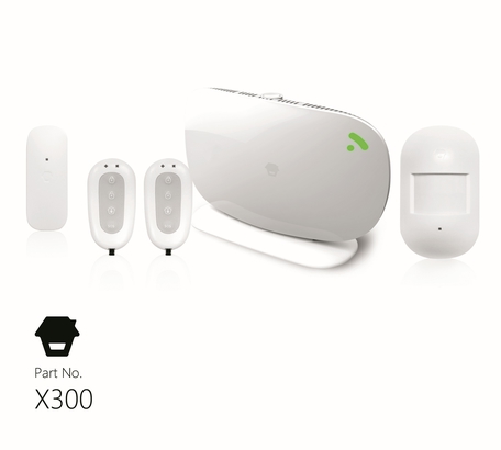SMANOS X300 Wireless Alarm System Kit 8718868020642