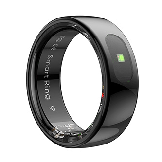 Smart RING PRO čierny, mer.stresu, srdcov.tepu, monitoring spánku, 7, Powerton WPSR08-B7
