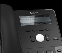 Snom IP telefon D715, 4 SIP, 4-řádkový displej, 10/100/1000 Mbps, Wi-Fi, USB, PoE