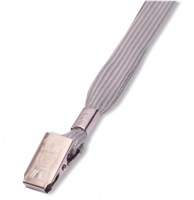 Šňůrka LILY s klipsem šedá lamdi12g