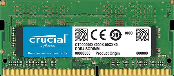 SO-DIMM 16GB DDR4-2666 MHz Crucial CL19 DRx8 CT16G4SFD8266 CT16G4SFRA266