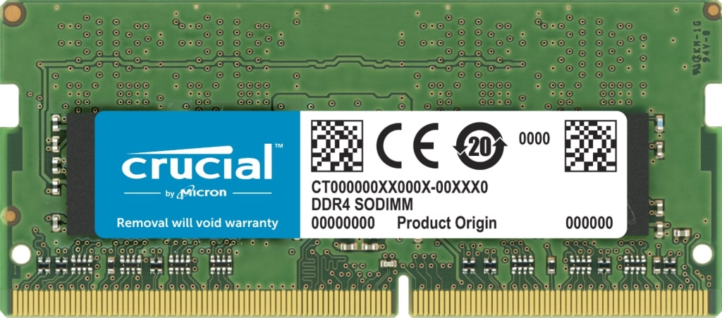 SO-DIMM 32GB DDR4 3200MHz Crucial CL22 CT32G4SFD832A