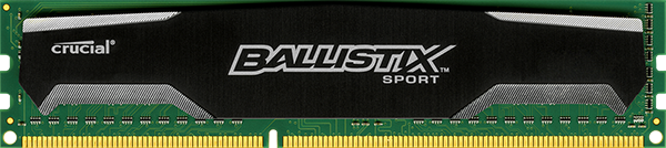SO-DIMM 4GB DDR3 - 1600 MHz Crucial Ballistix Sport CL9 SR 1,35V BLS4G3N169ES4J