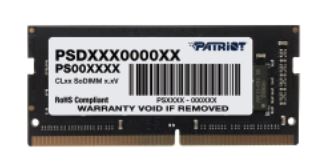 SO-DIMM 8GB DDR4-3200MHz Patriot CL22 SR PSD48G320081S