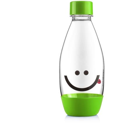 SodaStream Lahev dětská 0.5l Smajlík zelená 8719128113586