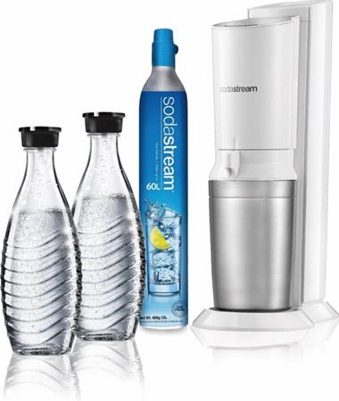 SodaStream Soda Maker Crystal 2.0 white incl. 2 Glasbottles 1016512418