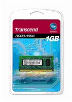 SODIMM DDR3 1GB 1066MHz TRANSCEND 1Rx8 CL7 TS128MSK64V1U