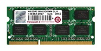 SODIMM DDR3 4GB 1600MHz TRANSCEND JetRam™, 256Mx8 CL11, retail JM1600KSN-4G