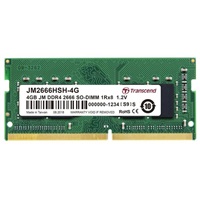 SODIMM DDR4 4GB 2666MHz TRANSCEND 1Rx8 512Mx8 CL19 1.2V JM2666HSH-4G