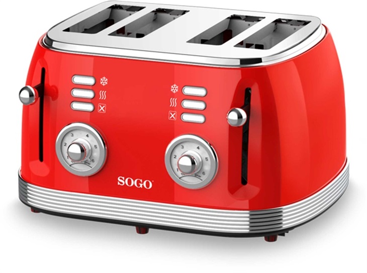 Sogo RETRO elegantní topinkovač SS-5465 8425490137470