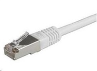 SOLARIX 10G patch kabel CAT6A SFTP LSOH 0,25m, šedý non-snag proof