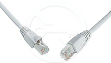 SOLARIX 10G patch kabel CAT6A SFTP LSOH 3m, šedý C6A-315GY-3MB